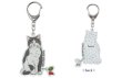 画像3: ヴィンテージキャットアクリルキーホルダー　ハチ (3)