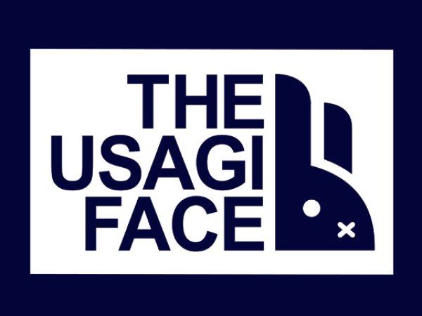 画像1: THE USAGI フェイス　ネイビー (1)