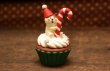 画像1: クリスマスカップケーキ・ちびねこ (1)