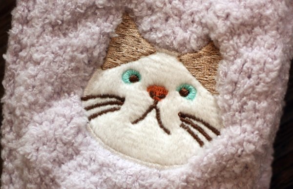 画像3: フェイスターチャンルームソックス　パープル (3)