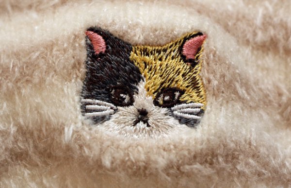 画像3: スマホ手袋　ミケ (3)