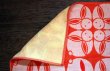 画像4: 竹笹堂刺繍ガーゼパイルタオル　うさぎあわせ（赤）	 (4)
