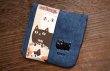 画像3: 猫三兄弟刺繍はんかち くろ (3)