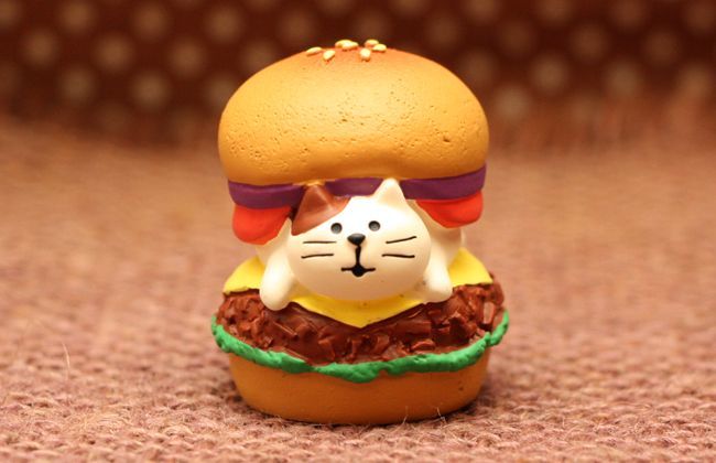 コロッケにゃんバーガー